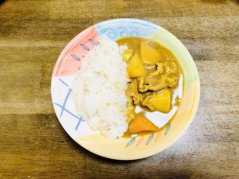 りんごレシピ　りんご入りカレー